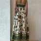Animals and Nature Printing Cotton Linen Dress
