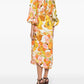 Silas Floral-Print Midi Dress