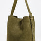 Suede Essentials Bucket Tote