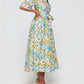 Hermoza Budding Blues Print Dress