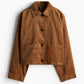 Brown Collared jacket