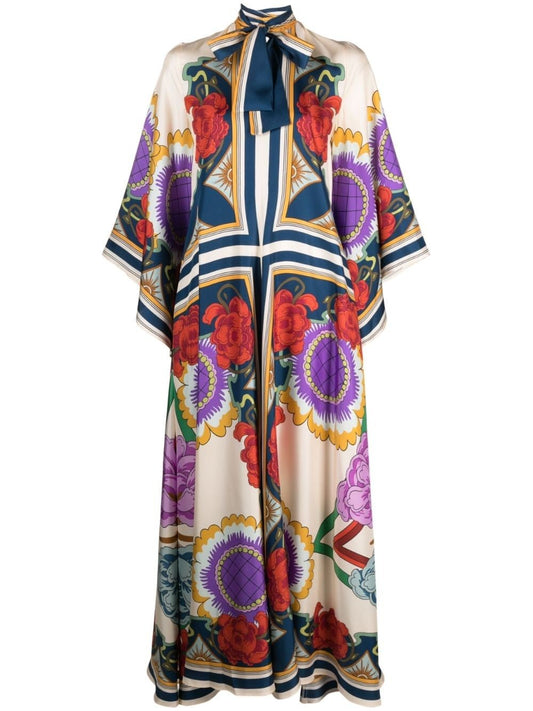 Magnifico Floral-Print Maxi Dress