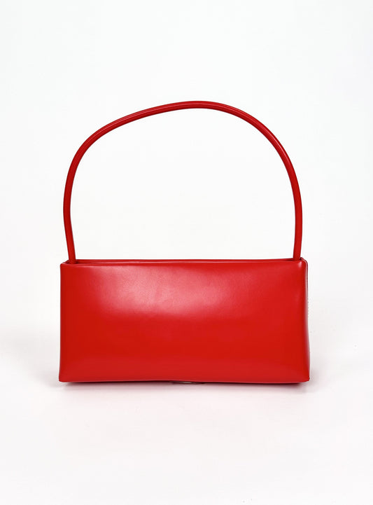 The Classic Scarlet Handbag