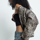 Leopard Print Quilted Jacket