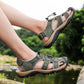 Outdoor Beach Shoes Velcro Toe Wrap Sandals