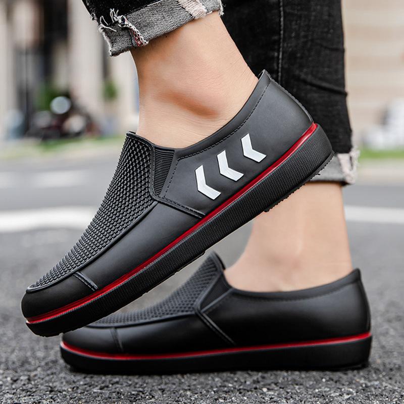 Casual Simple Textured Stretch Loafers