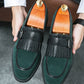 Retro Buckle Loafers