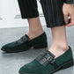 Retro Buckle Loafers