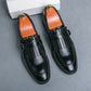 Retro Buckle Loafers