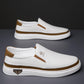 Casual Non-Slip Soft-Soled Driving One-Step Leather Shoes