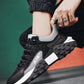 Fashion Breathable Soft Sole Colorblocking Thick Sneakers