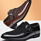 Business Formal Casual Shoes Frosted English Shoes